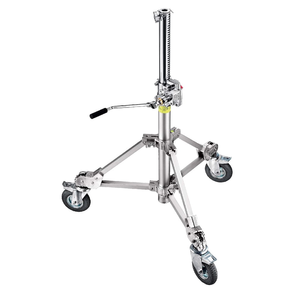 Avenger Strato Safe Crank-Up Stand w/Foam Filled Wheels