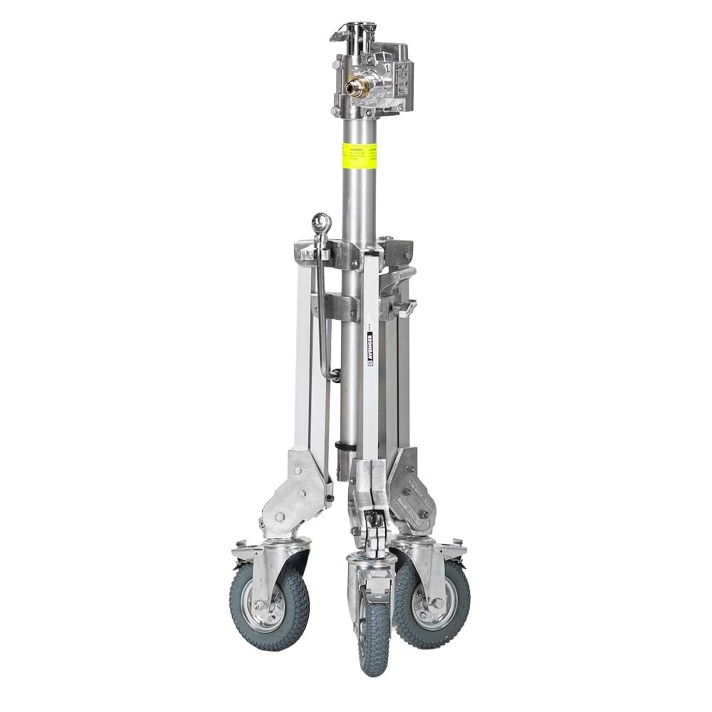 Avenger Strato Safe Crank-Up Stand w/Foam Filled Wheels